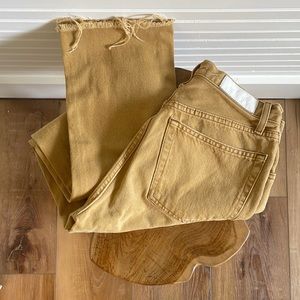 Re/Done 70s high rise stove pipe jeans 27